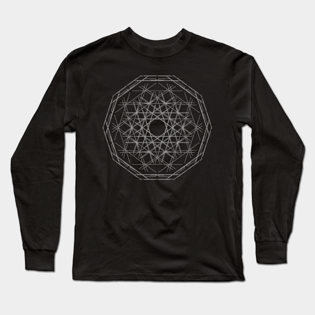 Star of Great Spiritual blessings. Long Sleeve T-Shirt by IntuiTuned